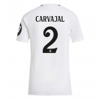 Real Madrid Daniel Carvajal #2 Fußballbekleidung Heimtrikot Damen 2024-25 Kurzarm